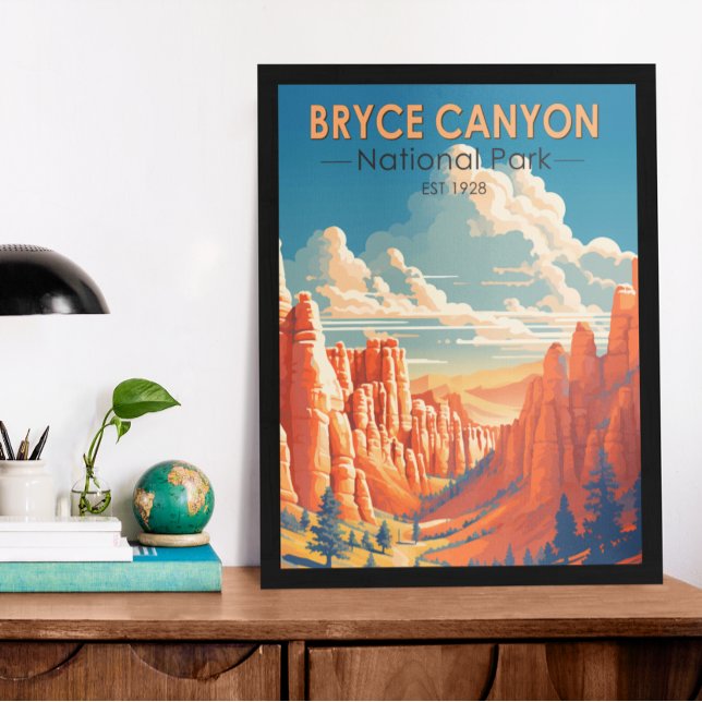 Bryce Canyon National Park Travel Art Vintage Poster (Creator Uploaded)