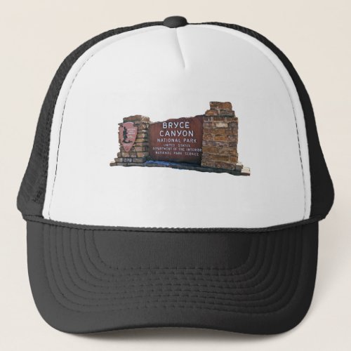bryce canyon national park trucker hat