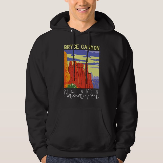 Bryce Canyon National Park USA Hoodie (Front)
