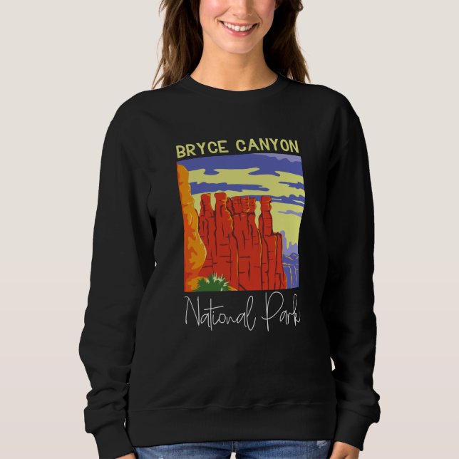 Bryce Canyon National Park USA Sweatshirt (Front)