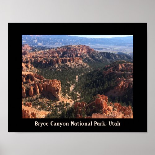 Bryce Canyon National Park Utah Design Poster