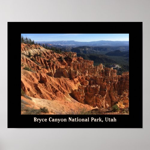 Bryce Canyon National Park Utah Design Poster