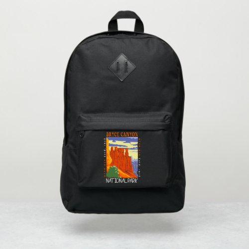 Bryce Canyon National Park Utah Distressed Port Authority Backpack