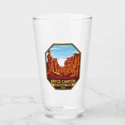  Bryce Canyon National Park Utah Emblem Glass