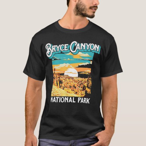 Bryce Canyon National Park Utah Hoodoos Vintage   T_Shirt