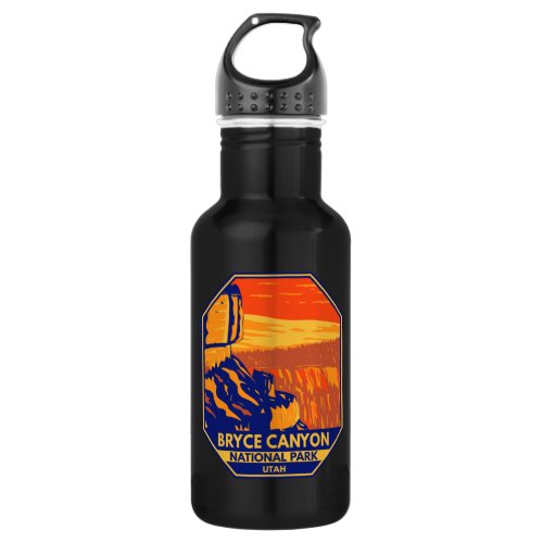 Bryce Canyon National Park Utah Inspiration Point Stainless Steel Water Bottle