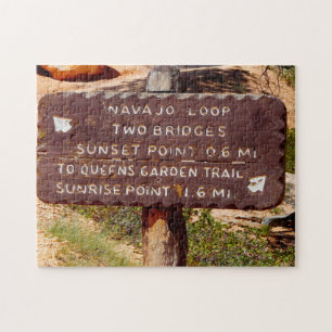 Bryce Canyon National Park Utah. Jigsaw Puzzle