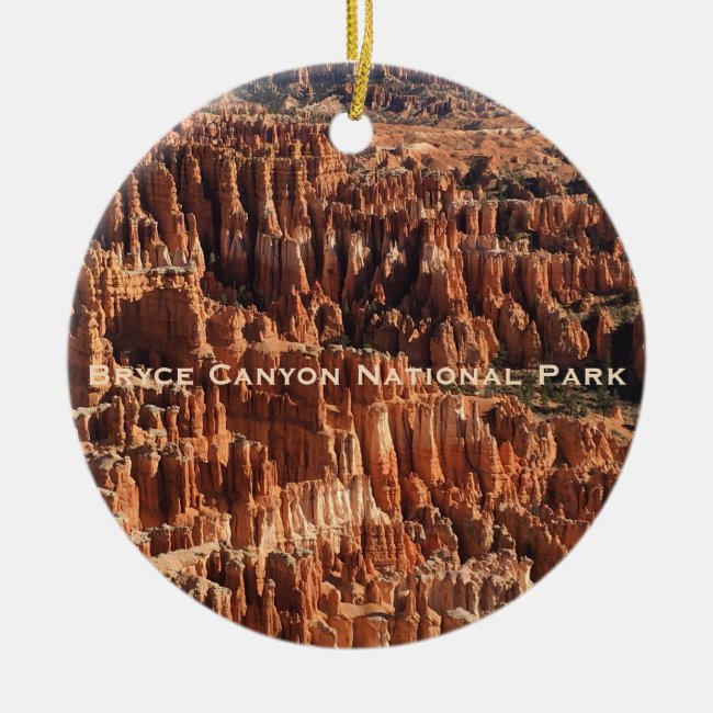 Bryce Canyon National Park Utah Landscape Ornament