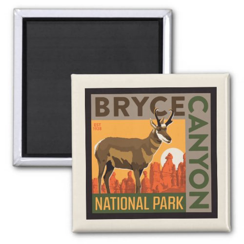 Bryce Canyon National Park  Utah Magnet