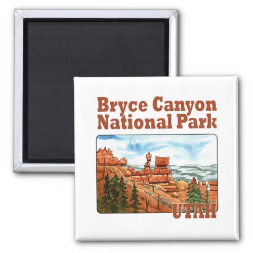 bryce canyon national park utah magnet