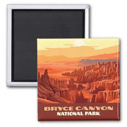 Bryce Canyon National Park Utah Mountains Magnet