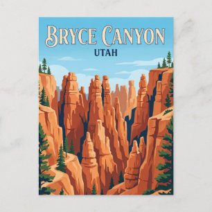 Bryce Canyon National Park Utah Postcard