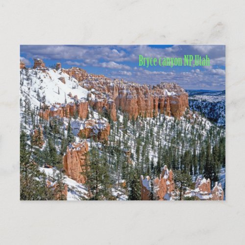 Bryce canyon national parkUtah Postcard