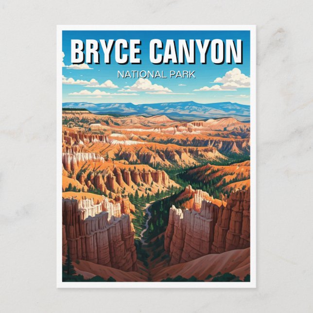 Bryce Canyon National Park Utah Postcard (Front)