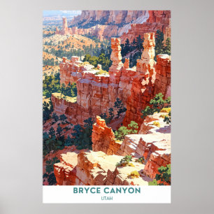 Bryce Canyon National Park, Utah Poster