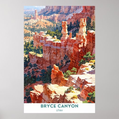 Bryce Canyon National Park Utah Poster