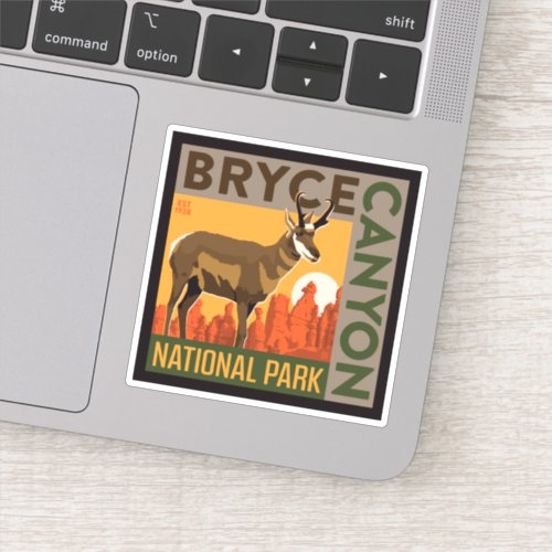 Bryce Canyon National Park  Utah Sticker