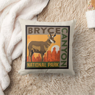 Bryce Canyon National Park Utah Throw Pillow