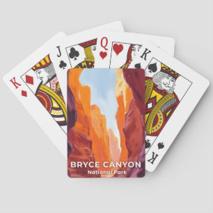 Bryce Canyon National Park   Utah Travel Poker Cards