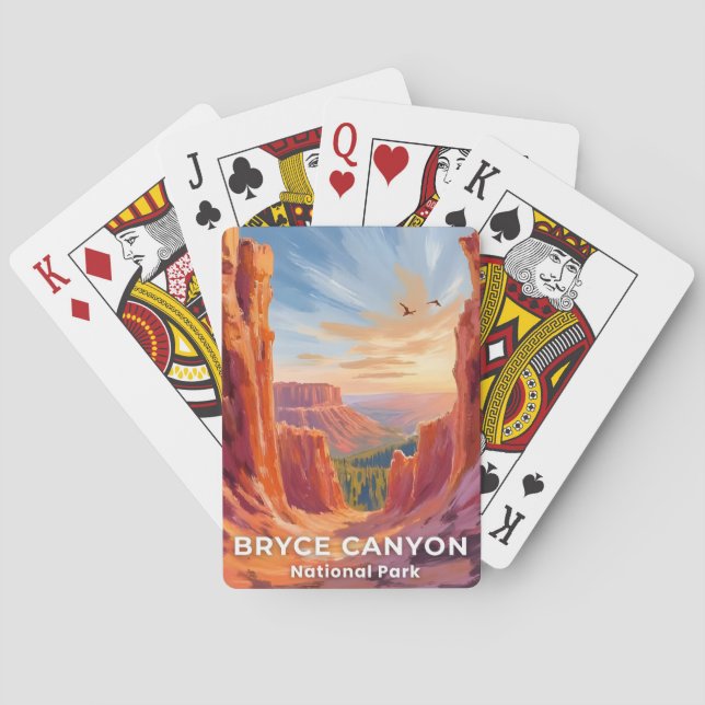 Bryce Canyon National Park | Utah Travel Poker Cards (Back)