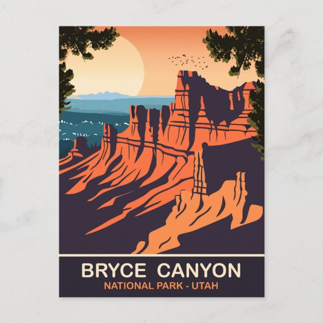 Bryce Canyon, National Park, Utah, Travel Postcard (Front)