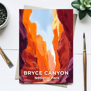 Bryce Canyon National Park Utah Travel Postcard