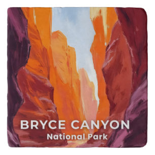 Bryce Canyon National Park Utah Travel Trivet