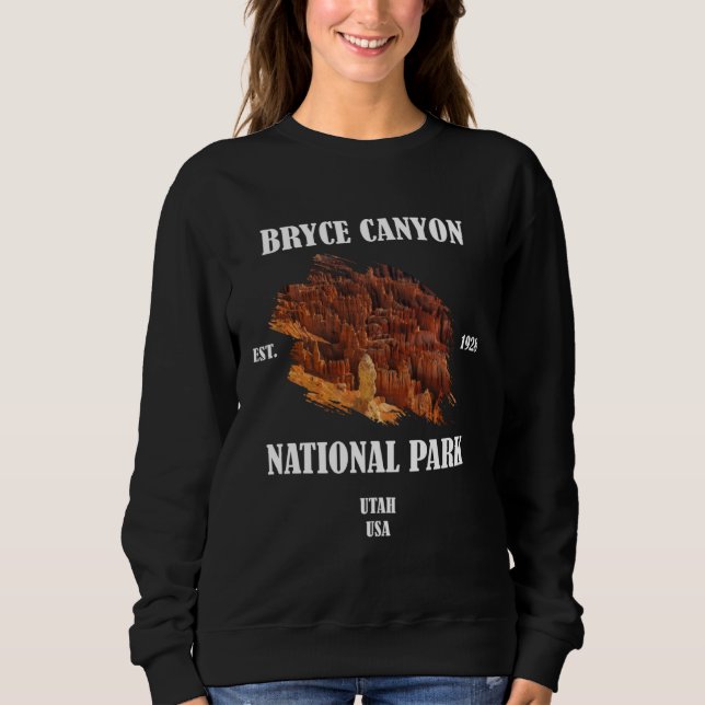 Bryce Canyon National Park Utah USA Sweatshirt (Front)
