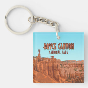 Bryce Canyon National Park Utah Vintage Keychain