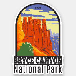 Bryce Canyon National Park Utah Vintage Sticker