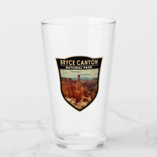 Bryce Canyon National Park Utah Watercolor Glass