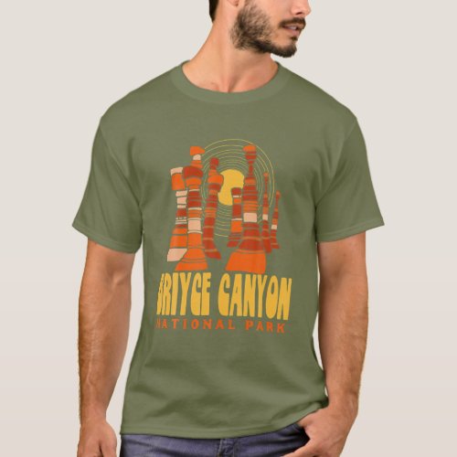 Bryce Canyon National Park Vintage Hoo Doo Retro G T_Shirt