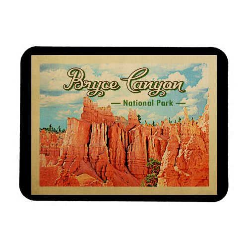 Bryce Canyon National Park Vintage Travel Magnet