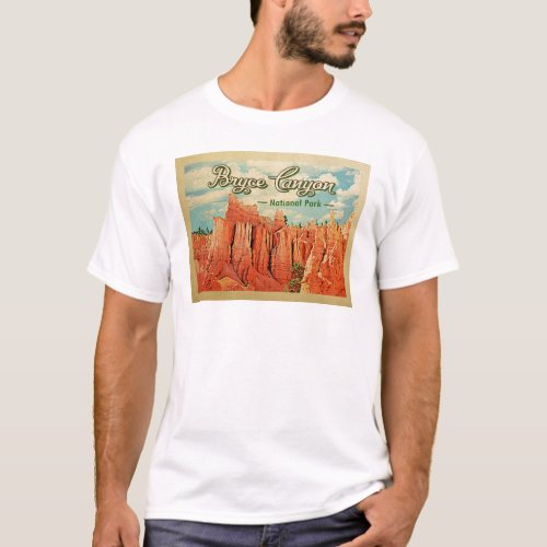 Bryce Canyon National Park Vintage Travel T-Shirt