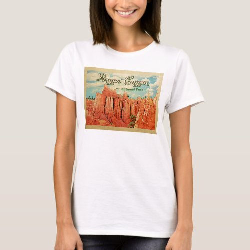 Bryce Canyon National Park Vintage Travel T-Shirt
