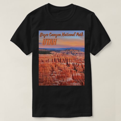 Bryce Canyon Natl Park Desert Sunset Photo T_Shirt