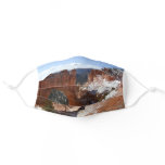 Bryce Canyon Natural Bridge Snowy Landscape Photo Adult Cloth Face Mask