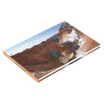 Bryce Canyon Natural Bridge Snowy Landscape Photo Guest Book