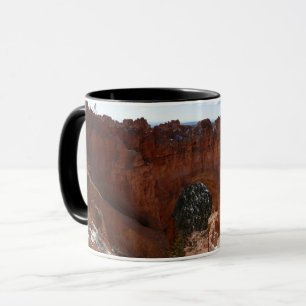 Bryce Canyon Natural Bridge Snowy Landscape Photo Mug