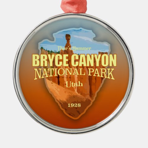 Bryce Canyon NP arrowhead Metal Ornament