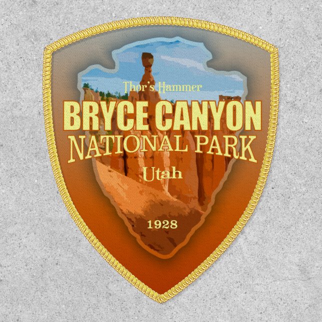 Bryce Canyon NP (arrowhead)  Patch (Front)