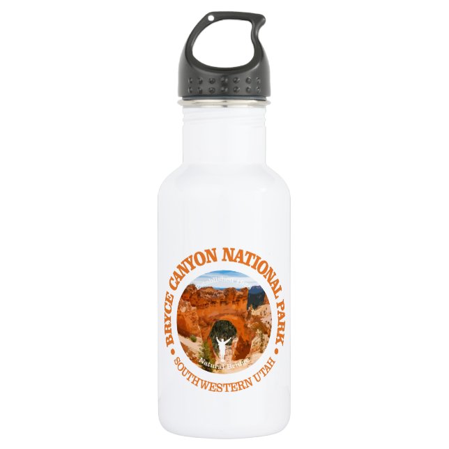 Bryce Canyon NP (rd)2 Stainless Steel Water Bottle (Front)