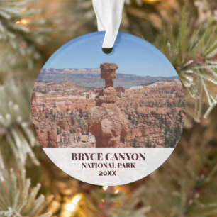 Bryce Canyon Ornament - Personalize Year