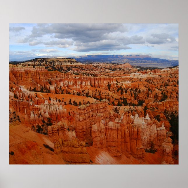 Bryce Canyon Overlook, Utah Poster (Front)