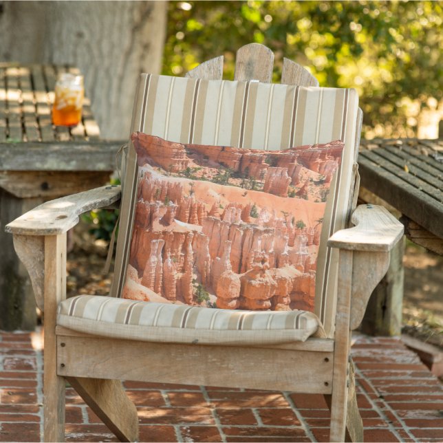 Bryce Canyon Park Utah Landscape Hoodoos Photo Outdoor Pillow (Chair)