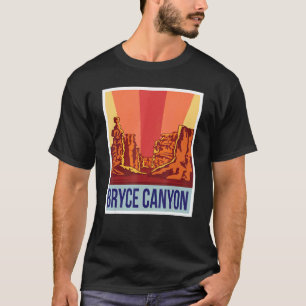 Bryce Canyon Retro National Park Souvenir Utah Roc T-Shirt