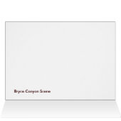Bryce Canyon Scene Cards (Inside Horizontal (Top))