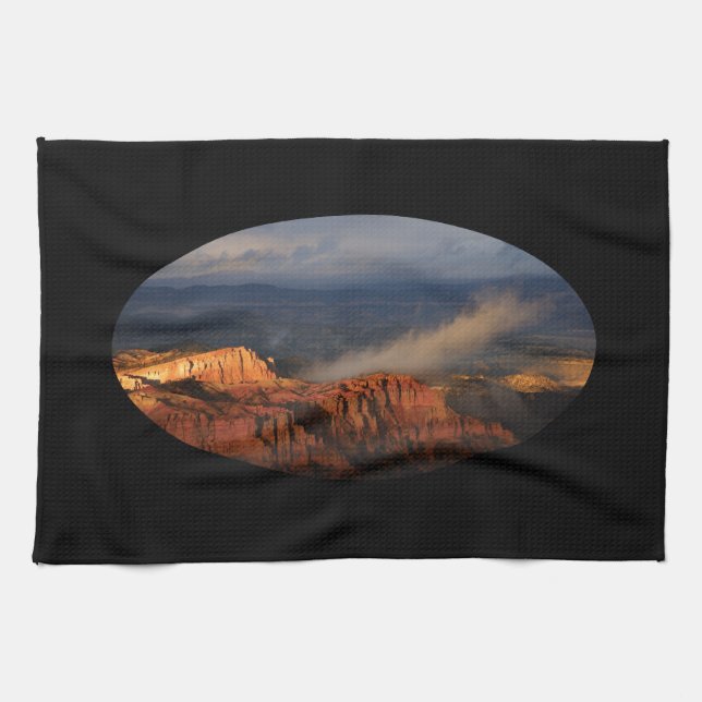 Bryce Canyon storm Kitchen Towel (Horizontal)