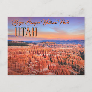 Bryce Canyon Sunset Postcard