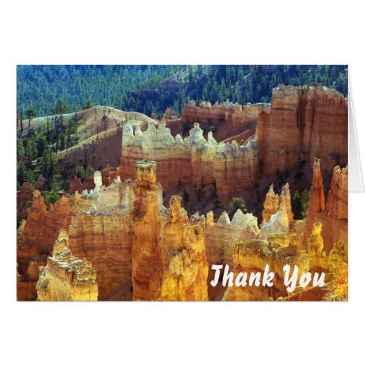 Bryce Canyon thank You Cards (Front Horizontal)